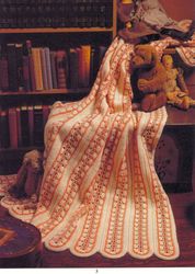 EASY Vintage Mile a Minute Baby Afghan Crochet Pattern Pdf Instant Download Throw Blanket