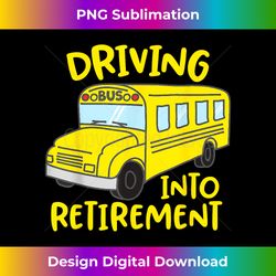 Funny School Bus Driver Retirement Gift - Bohemian Sublimation Digital Download - Enhance Your Art with a Dash of Spice