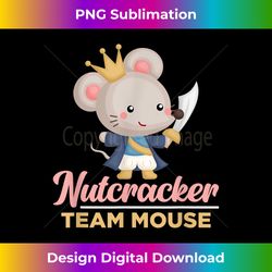 Team Mouse Nutcracker Christmas Dance Funny Soldier - Sublimation-Optimized PNG File - Ideal for Imaginative Endeavors