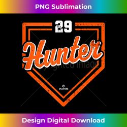 Home Plate Gameday Tommy Hunter New York MLBPA Tank Top - Eco-Friendly Sublimation PNG Download - Chic, Bold, and Uncompromising
