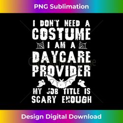 Daycare Provider Halloween Costume Scary Funny Boo - Timeless PNG Sublimation Download - Lively and Captivating Visuals