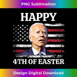 Funny Joe Biden Happy 4th Of Easter Confused 4th Of July Tank Top - Edgy Sublimation Digital File - Chic, Bold, and Uncompromising
