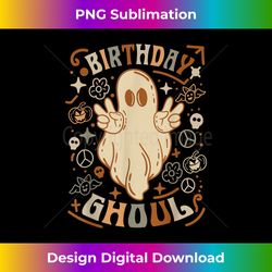 Birthday Ghoul Halloween Ghost BOO Boys Men Toddlers Kids - Artisanal Sublimation PNG File - Striking & Memorable Impressions