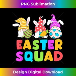 Cute Gnomes Easter Egg Hunt Bunny Ears Easter Squad Outfits - Chic Sublimation Digital Download - Enhance Your Art with a Dash of Spice