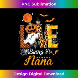 Love Being Nana Funny Ghost Pumpkin Halloween Costume - Vibrant Sublimation Digital Download - Striking & Memorable Impressions