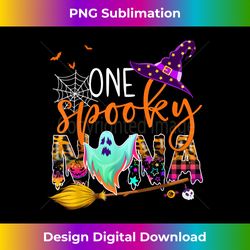 Happy Halloween One Spooky Nana Funny Nana Costume - Contemporary PNG Sublimation Design - Reimagine Your Sublimation Pieces