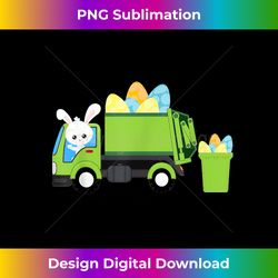 Garbage Truck Easter Bunny Egg Hunt Toddler Kids Boys Girls - Deluxe PNG Sublimation Download - Spark Your Artistic Genius