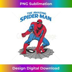 Marvel The Amazing Spider-Man Comic Retro Tank Top - Contemporary PNG Sublimation Design - Animate Your Creative Concepts