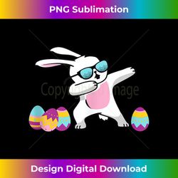 dabbing easter bunny funny gift for toddlers tank top - contemporary png sublimation design - ideal for imaginative endeavors