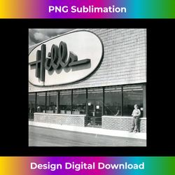 hills department store retro photo - urban sublimation png design - customize with flair