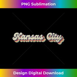 70's 80's USA City - Vintage Kansas City - Artisanal Sublimation PNG File - Rapidly Innovate Your Artistic Vision