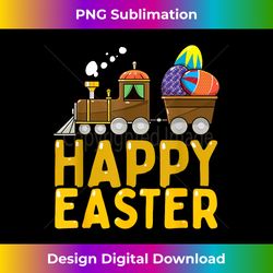 Boys Easter Egg Hunt Train Toddler Girls Kids - Contemporary PNG Sublimation Design - Pioneer New Aesthetic Frontiers