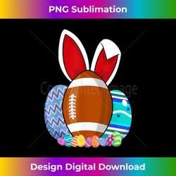 cute football easter egg bunny for kids boys toddler - contemporary png sublimation design - lively and captivating visuals