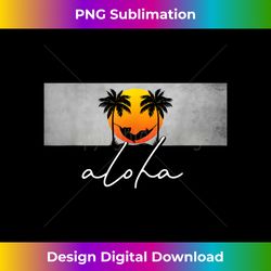 Aloha Hawaii - Artisanal Sublimation PNG File - Reimagine Your Sublimation Pieces