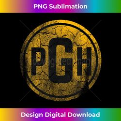 Pittsburgh PGH Steel City Pride Vintage - Crafted Sublimation Digital Download - Tailor-Made for Sublimation Craftsmanship