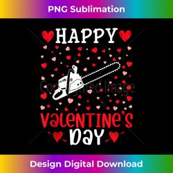 Valentines Day Heart Graphic Cute Chainsaw Lover - Sophisticated PNG Sublimation File - Ideal for Imaginative Endeavors