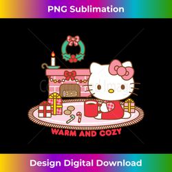 Hello Kitty Warm And Cozy Christmas - Sublimation-Optimized PNG File - Chic, Bold, and Uncompromising