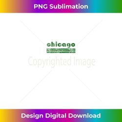 Chicago Retro St. Patrick's Patty's Paddy's Day - High-Resolution PNG Sublimation File