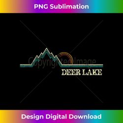Deer Lake Minnesota Retro Shirt - High-Quality PNG Sublimation Download