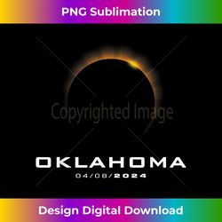 Total Solar Eclipse 2024 Oklahoma - Premium PNG Sublimation File