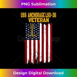 USS Anchorage LSD-36 Dock Landing Ship Veteran Father's Day - Professional Sublimation Digital Download