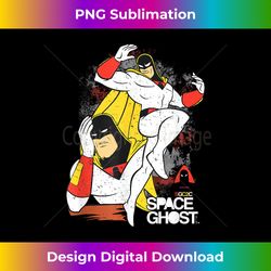 Space Ghost Coast to Coast Vintage Faded Superhero Pose - Decorative Sublimation PNG File