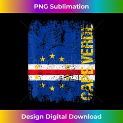 cape verde flag vintage distressed cape verde - png sublimation digital download