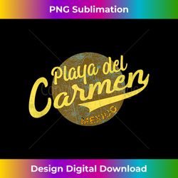 Mexico Playa Del Carmen Vintage Retro T Shirt - Premium PNG Sublimation File