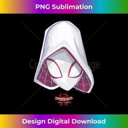 Marvel Spider-Gwen Spiderverse Mask Long Sleeve Tee Long Sleeve 1 - PNG Transparent Sublimation File