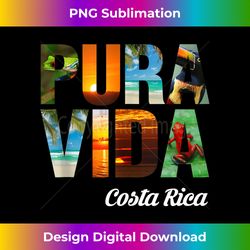 Pura Vida Costa Rica Vacation Tank Top 2 - Aesthetic Sublimation Digital File