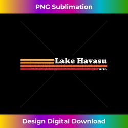 Vintage 1980s Graphic Style Lake Havasu Arizona 1 - Retro PNG Sublimation Digital Download