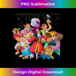 disney pirate life captain hook tank top - stylish sublimation digital download