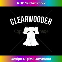 clearwooder philly jawn philadelphia clearwater baseball tank top - signature sublimation png file