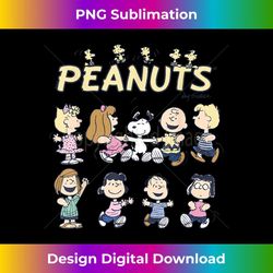 Peanuts Snoopy and friends dancing,Short Sleeve - Premium Sublimation Digital Download
