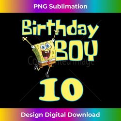 Mademark x SpongeBob SquarePants - SpongeBob SquarePants Birthday Boy 10 Long Sleeve