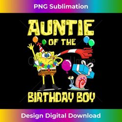 Mademark x SpongeBob SquarePants - SpongeBob Auntie of the Birthday Boy Theme Party Long Sleeve