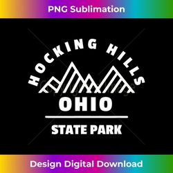 Hocking Hills Park Souvenir - Retro PNG Sublimation Digital Download