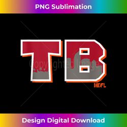 MDFL Designs TB Bucs Tank Top - PNG Transparent Sublimation Design
