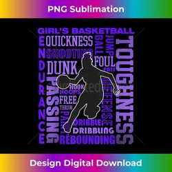 girls basketball terms passion purple - png sublimation digital download