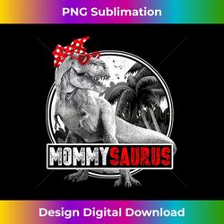 Womens Mommysaurus T-Rex Mom Dinosaur Mommy Saurus Mothers Day Tank Top 3 - Decorative Sublimation PNG File