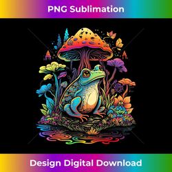 Mushroom Funny 80s Frog 70s Rainbow 60s Nature Flowers 90s 1 - Vintage Sublimation PNG Download