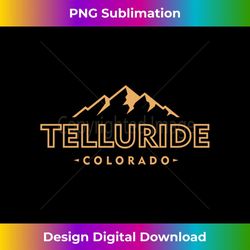 vintage telluride mountain graphic colorado souvenir 2 - professional sublimation digital download