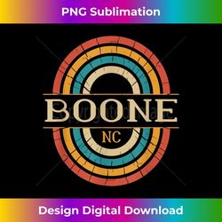 Boone NC North Carolina Vintage Distressed Retro 80s - PNG Transparent Sublimation Design
