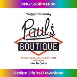 Paul Boutique Diamond Logo (Disease Color) 1 - Instant PNG Sublimation Download