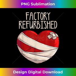 Cool Factory Refurbished Heart Funny Open Heart Surgery - Creative Sublimation PNG Download