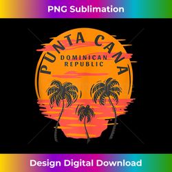 Punta Cana Dominican Republic Palm Trees Sunset Skull Beach 1 - Professional Sublimation Digital Download