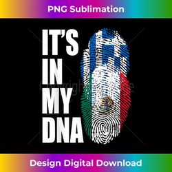 Mexican And Greek Mix DNA Flag Heritage 1 - Premium Sublimation Digital Download