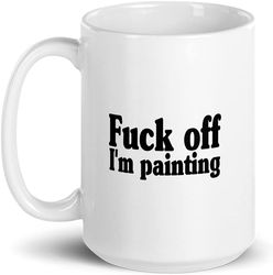 Raintree Mugs Painter Im Painting 15 oz Coffee and Tea Gift Mug Printed On Both Sides