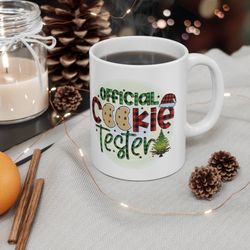 cookie testerchristmas mug hot chocolate mug santa gift, christmas coffee mug christmas gift mug, christmas movie  mug