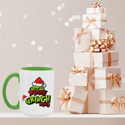 merry grinchmas mug - grinch mug - christmas mug - christmas gift for her - christmas gift for him